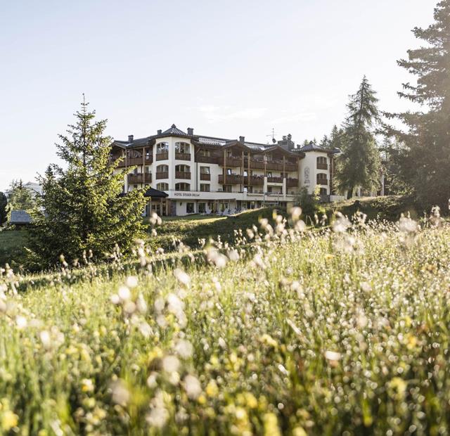 Our hotel in summer