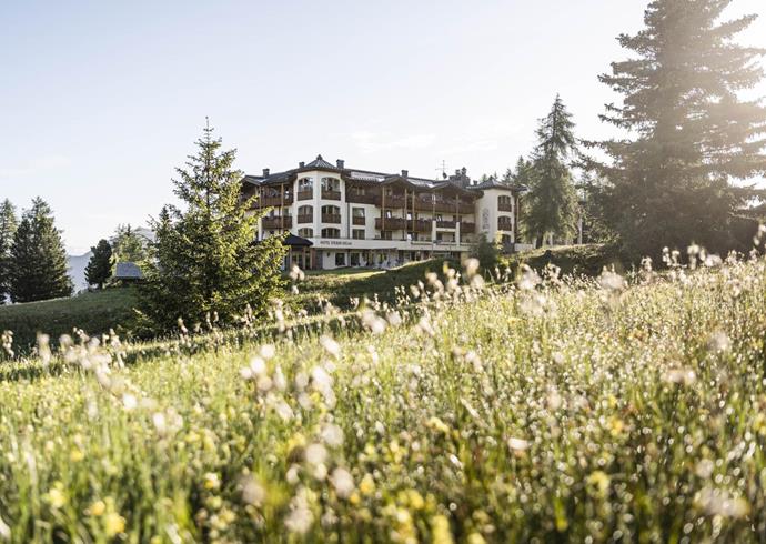 Our hotel in summer